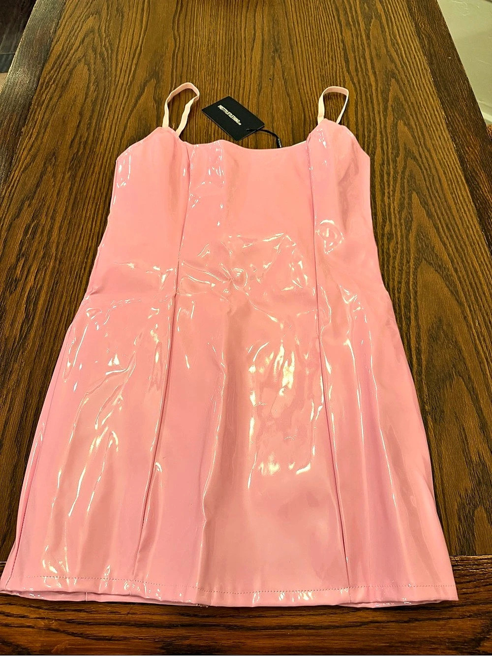 PrettyLittleThing Pink Mini Dress Size 8